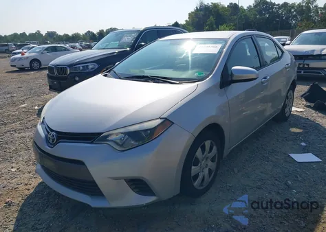 2016 Toyota Corolla L/Le/Le Pls/Prm/S/S Pls from USA, damaged, VIN 2T1BURHE4GC723335